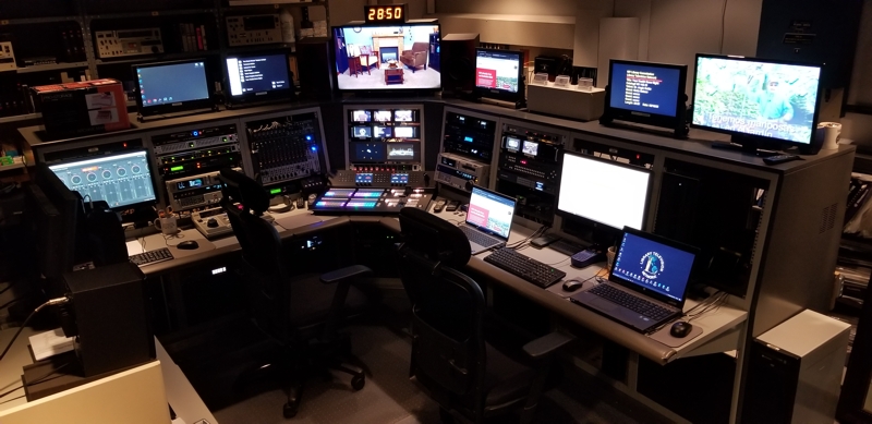 Studio control room